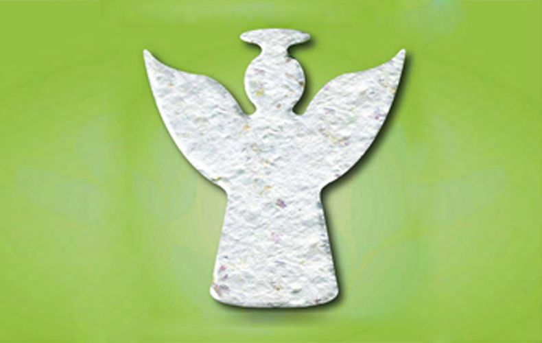 Angel Seeded Ornament